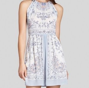 BCBG Cambria Dress in Light Crystal Blue